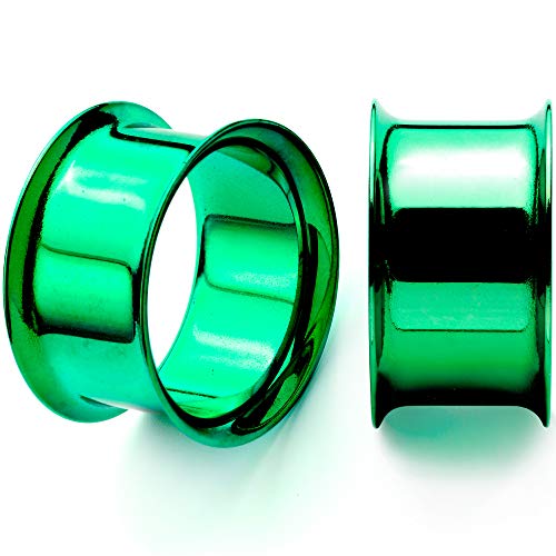Algopix Similar Product 19 - Body Candy 2Pc Green Anodized Steel