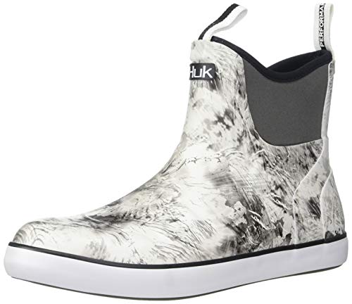 Algopix Similar Product 3 - HUK Mens Rogue Rubber Water Wave Mid