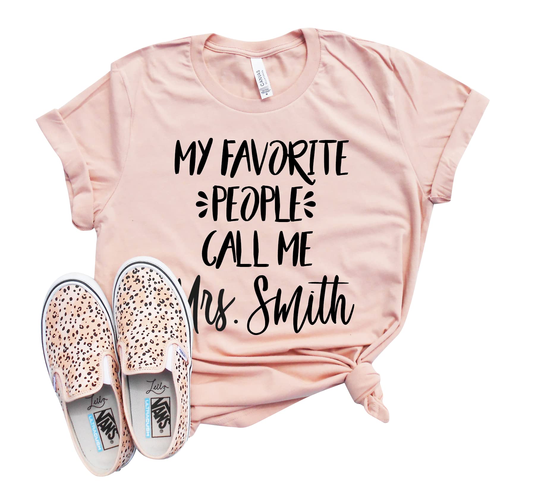 Algopix Similar Product 18 - My Favorite People Call Me Mrs Shirt