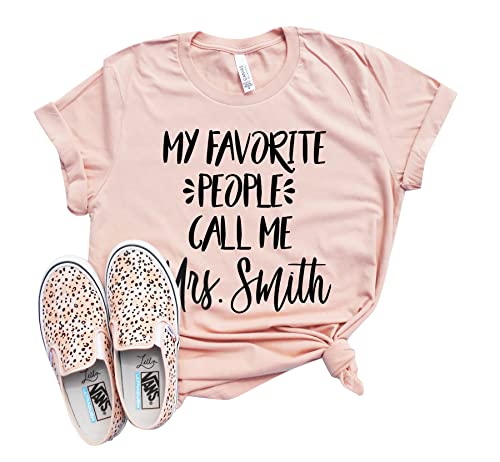 Algopix Similar Product 10 - My Favorite People Call Me Mrs Shirt