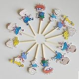 Algopix Similar Product 7 - Rugrats cupcake toppers