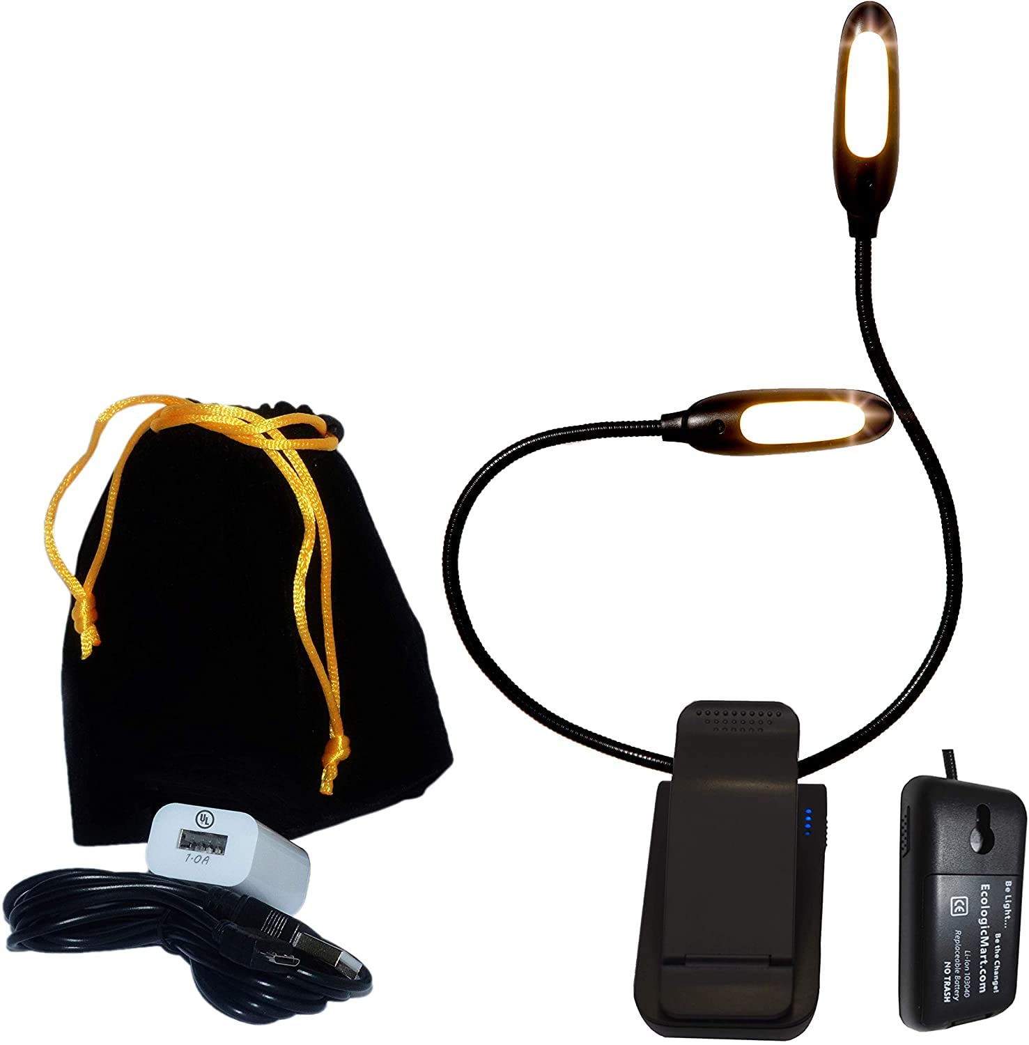 Algopix Similar Product 13 - Ecologic Mart Book Light  3 Colors x 3