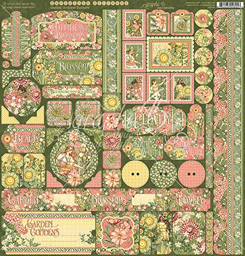Algopix Similar Product 19 - Graphic 45 G4501758 Garden Goddess