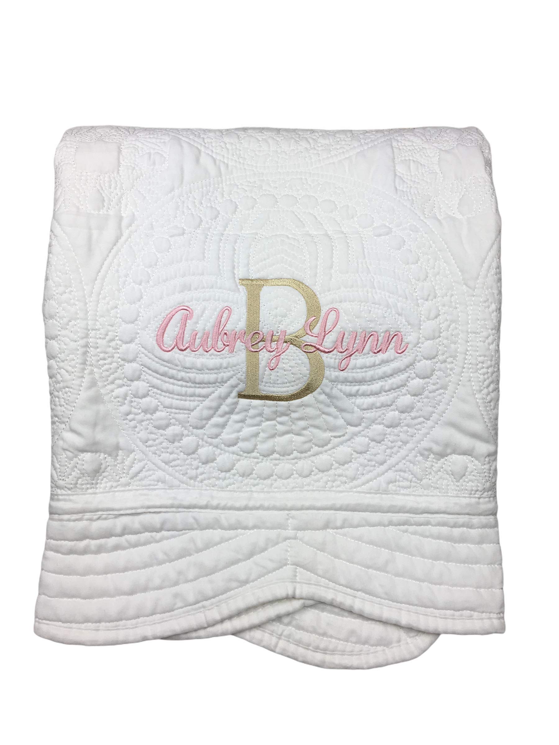 Algopix Similar Product 3 - Personalized Baby Quilt Blankets