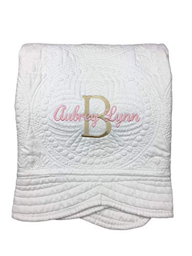 Algopix Similar Product 4 - Personalized Baby Quilt Blankets