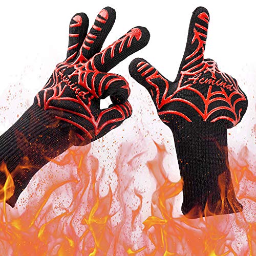 Algopix Similar Product 3 - Acmind BBQ Gloves Grill Gloves 1472F