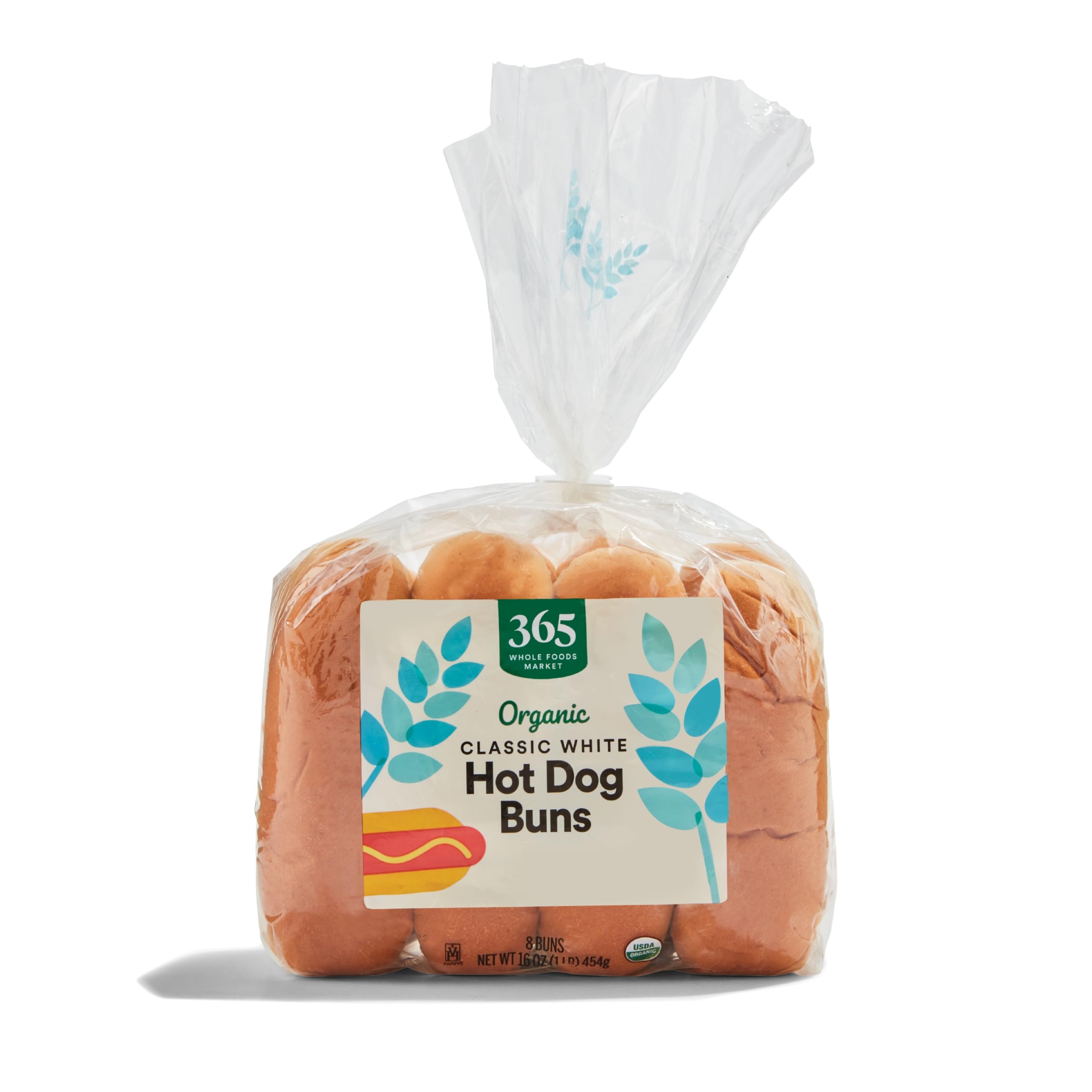 Algopix Similar Product 5 - 365 by Whole Foods Market Buns Hot Dog