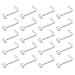 Algopix Similar Product 10 - DBella 18g Clear Nose Ring Retainer