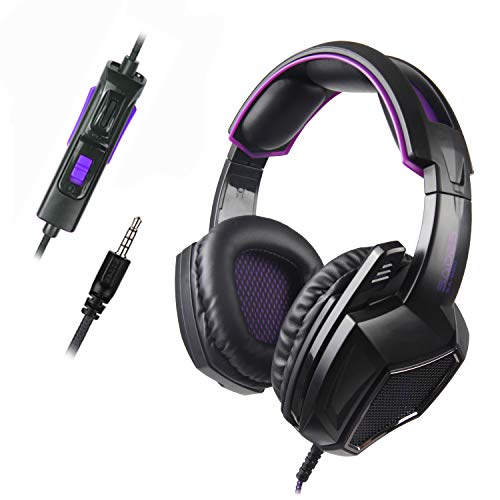 Algopix Similar Product 8 - Sades SA920 35mm Wired Over Ear Stereo