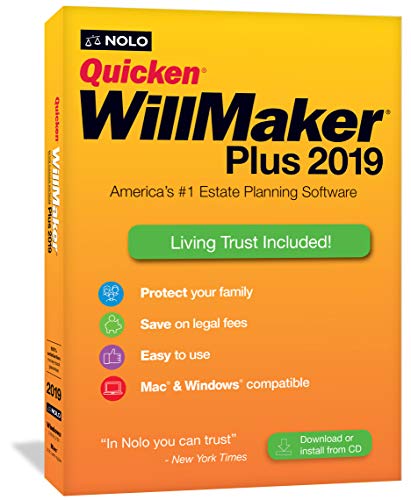 Algopix Similar Product 17 - Quicken WillMaker Plus 2019 and Living