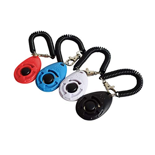 Algopix Similar Product 2 - Ruconla 4 Pack Dog Training Clicker
