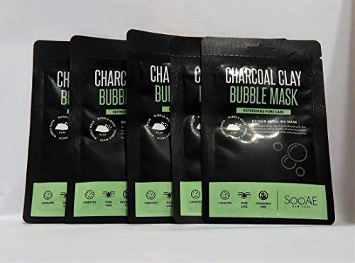 Algopix Similar Product 18 - 5X Soo Ae Charcoal Clay Bubble Mask