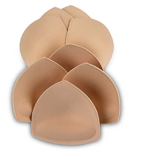Algopix Similar Product 3 - Bra Pad Inserts 4 PairsSermicle Bra