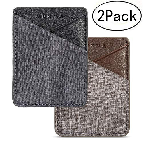 Algopix Similar Product 16 - Phone Card HolderCanvas and Pu Leather