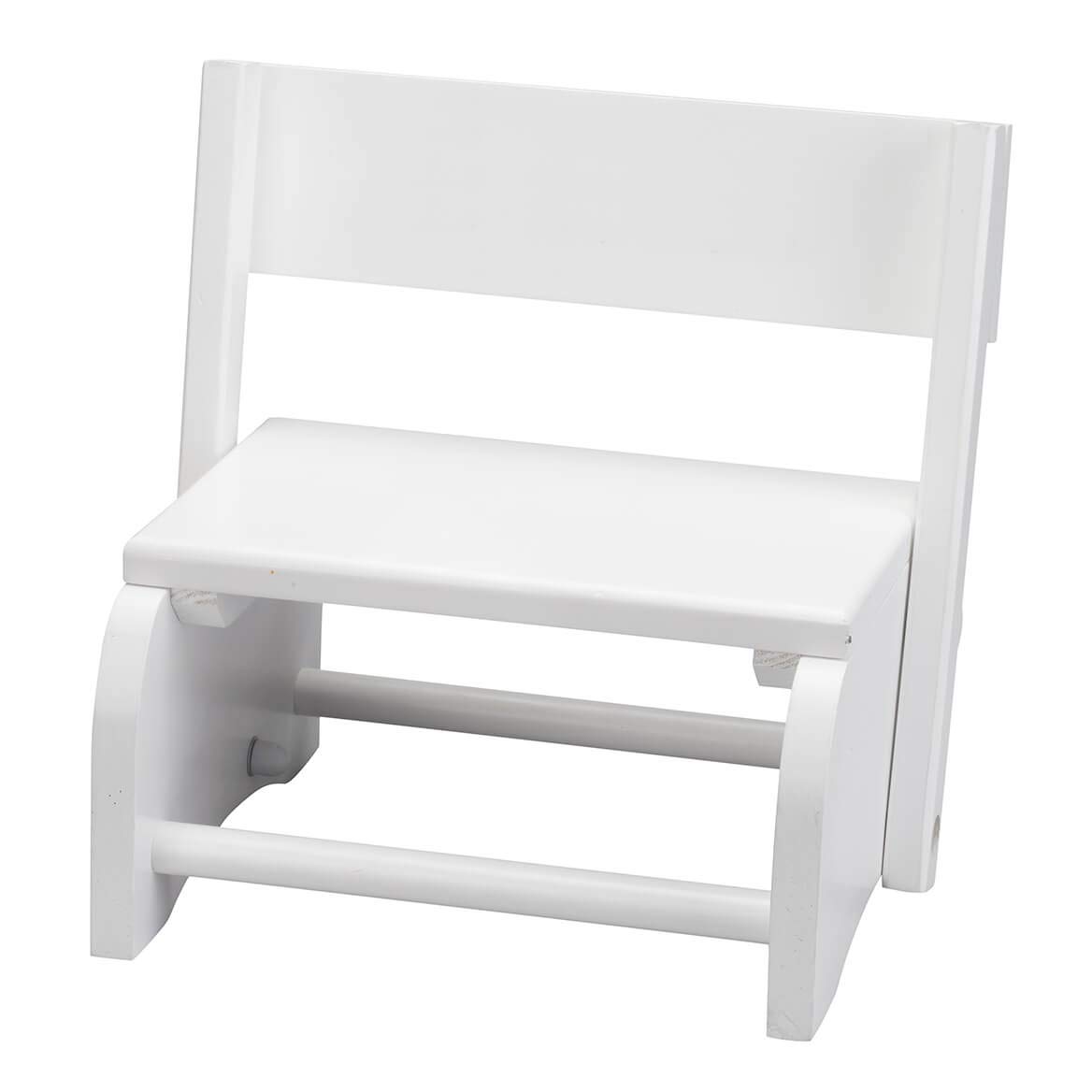 Algopix Similar Product 13 - Miles Kimball White Wooden 2in1 Chair