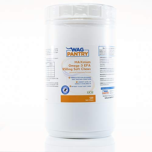 Algopix Similar Product 13 - WagPantry Maximum Omega3 EFA 950mg