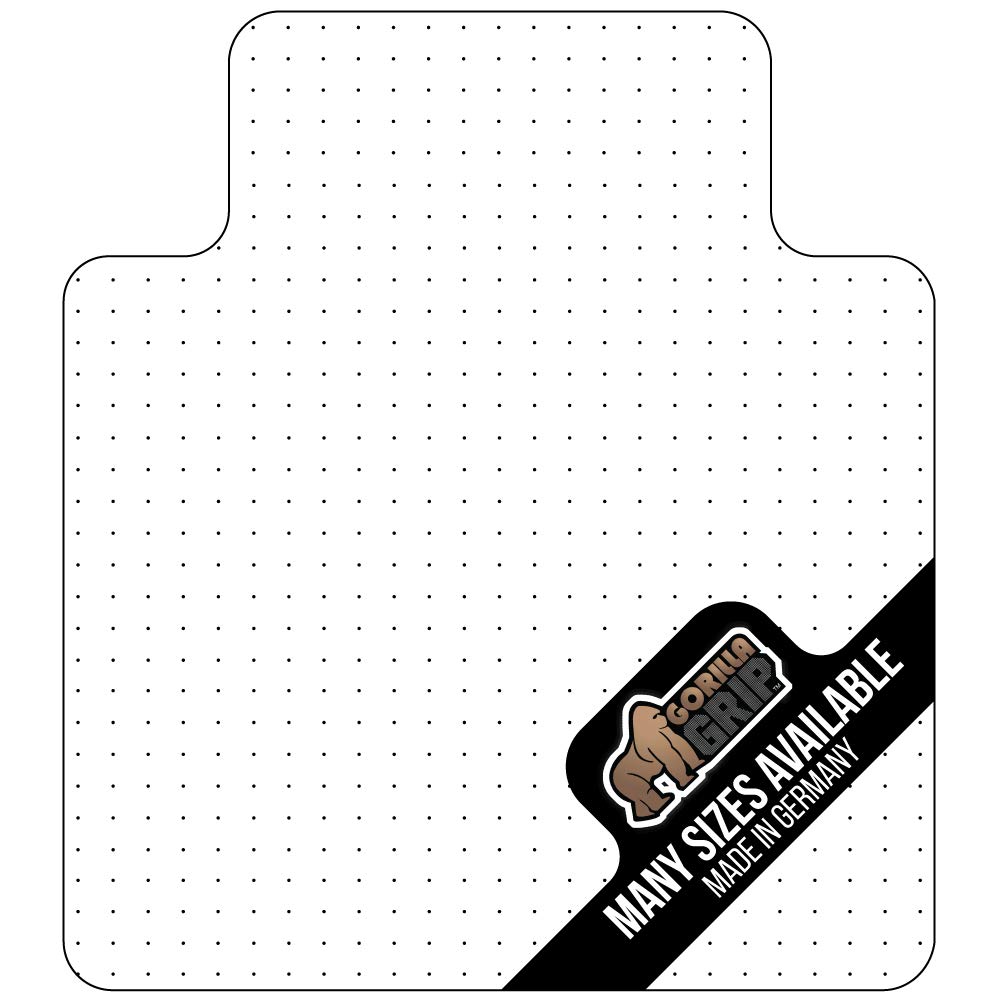 Algopix Similar Product 4 - Gorilla Grip Desk Chair Mat No Divots