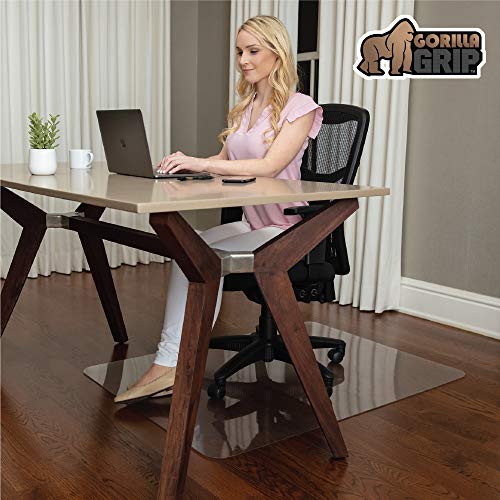 Algopix Similar Product 3 - Gorilla Grip Desk Chair Mat No Divots