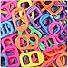 Algopix Similar Product 4 - BEADTIN Neon Bright Multi 25mm Plastic