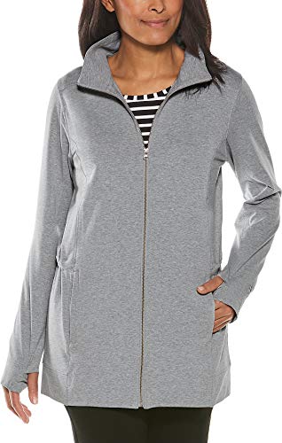 Algopix Similar Product 5 - Coolibar UPF 50 Womens Cruise Jacket