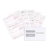 Algopix Similar Product 10 - W2 Forms 2021 4 Part Tax Forms 25