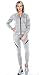 Algopix Similar Product 10 - 9 Crowns Womens Slim FIt Moto Tracksuit