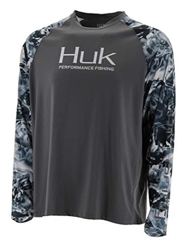 Algopix Similar Product 9 - Huk Mens Double Header Vented Long
