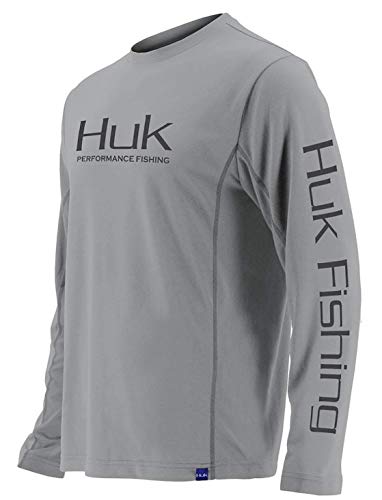 Algopix Similar Product 13 - Huk Youth  Icon X Long Sleeve Shirt