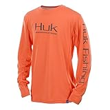 Algopix Similar Product 5 - Huk Youth Icon X Long Sleeve Shirt 