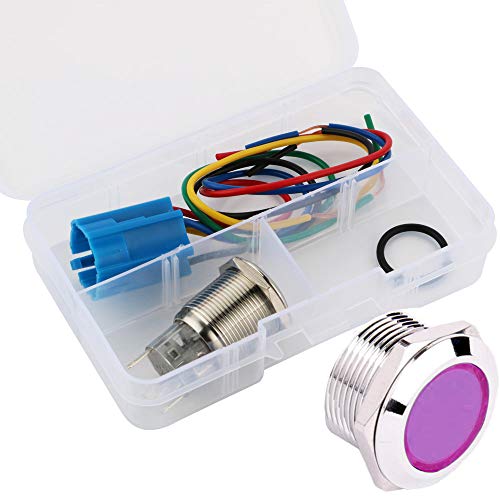 Algopix Similar Product 20 - KINYOOO Momentary Push Button Switch