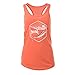 Algopix Similar Product 4 - Huk Womens Sunrise Racer Tank Coral