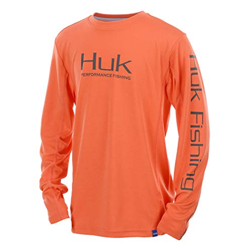 Algopix Similar Product 5 - Huk Youth  Icon X Long Sleeve Shirt