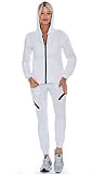 Algopix Similar Product 14 - 9 Crowns Womens Slim FIt Moto Tracksuit