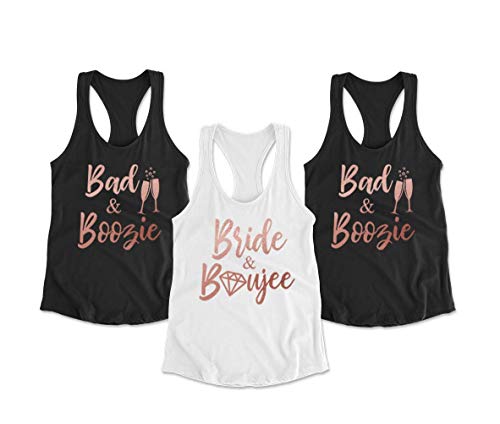 Algopix Similar Product 15 - Bachelorette Party Shirts Bad and