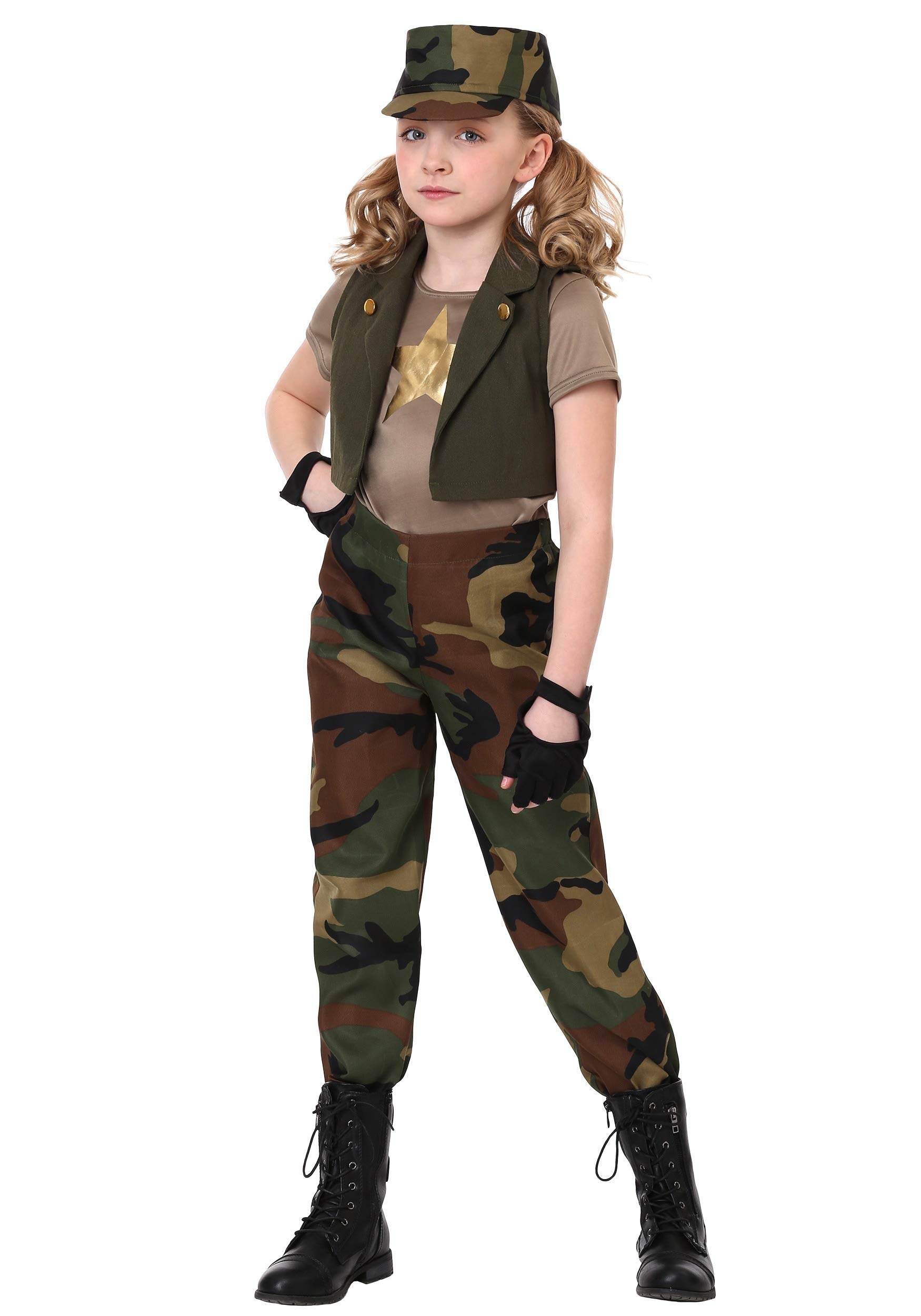 Algopix Similar Product 6 - Girls Military Commander Costume Large