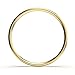 Algopix Similar Product 11 - Thin Smooth Stacking 1mm Skinny Ring in
