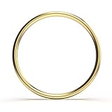 Algopix Similar Product 15 - Thin Smooth Stacking 1mm Skinny Ring in