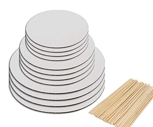 Algopix Similar Product 6 - Sturdy Cake Boards and Wooden