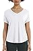 Algopix Similar Product 2 - icyzone Workout Shirts for Women  Yoga