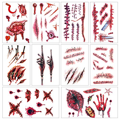 Algopix Similar Product 5 - MelodySusie Full Arm Temporary Tattoo