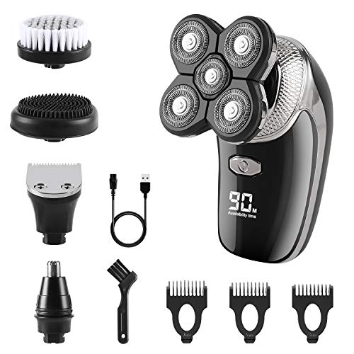 Algopix Similar Product 13 - 5 in 1 Electric Razor Waterproof Hair