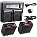 Algopix Similar Product 8 - Kastar 2 Pack Battery and LCD Dual Fast