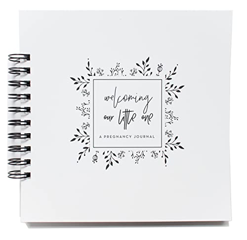 Algopix Similar Product 18 - Pregnancy Journal Black and White A