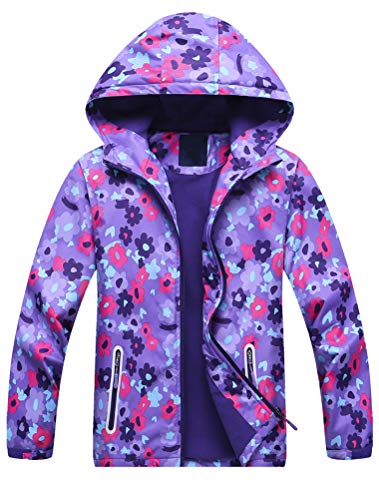 Algopix Similar Product 2 - Mallimoda GirlsHooded Jacket Fleece