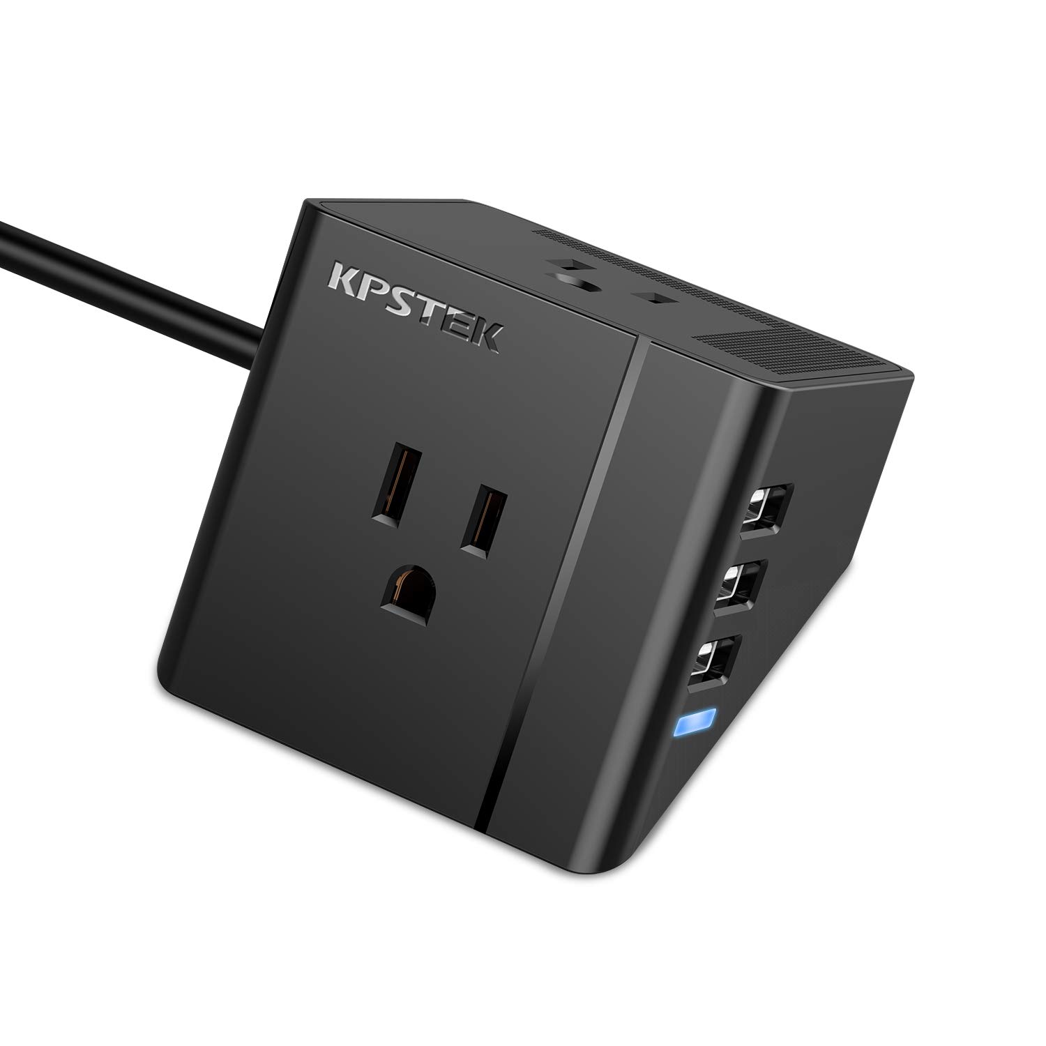 Algopix Similar Product 1 - Power Strip with 3 USB KPSTEK Flat
