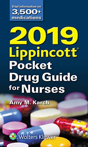 Algopix Similar Product 8 - 2019 Lippincott Pocket Drug Guide for