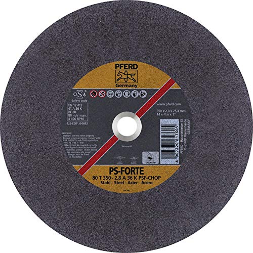 Algopix Similar Product 15 - PFERD 64492 14 x 332 Chop Saw Wheel