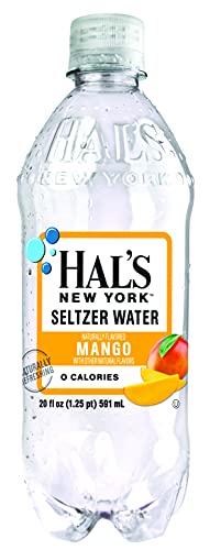 Algopix Similar Product 3 - Hals New York Seltzer Carbonated Mango