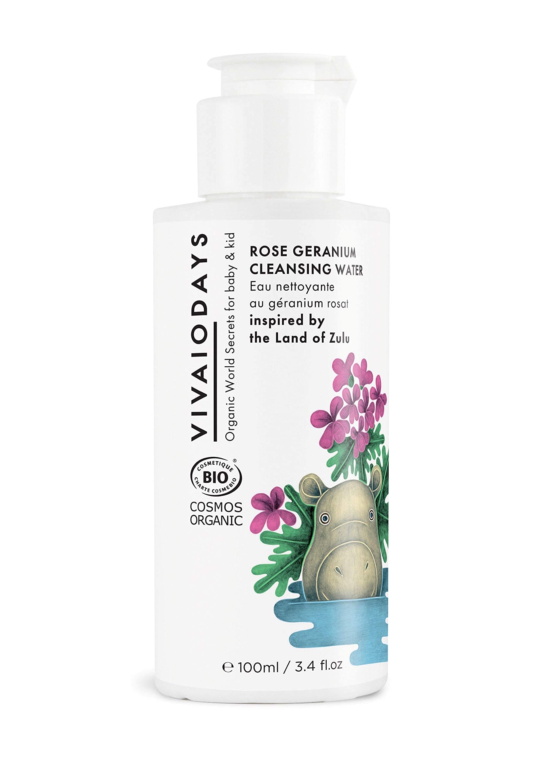 Algopix Similar Product 20 - VIVAIODAYS Organic Rose Geranium