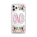 Algopix Similar Product 16 - CaseCharming Monogram Case for iPhone